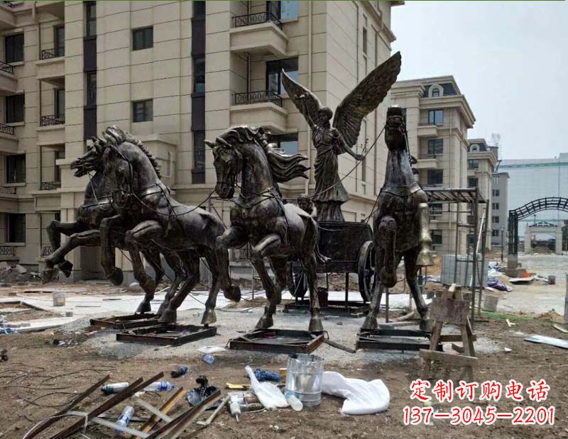 菏泽阿波罗铜雕精致的艺术装饰