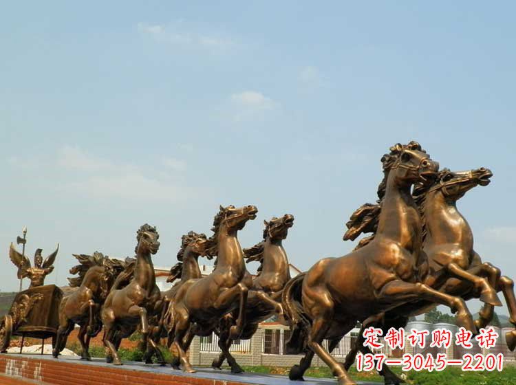 菏泽阿波罗太阳神铜雕