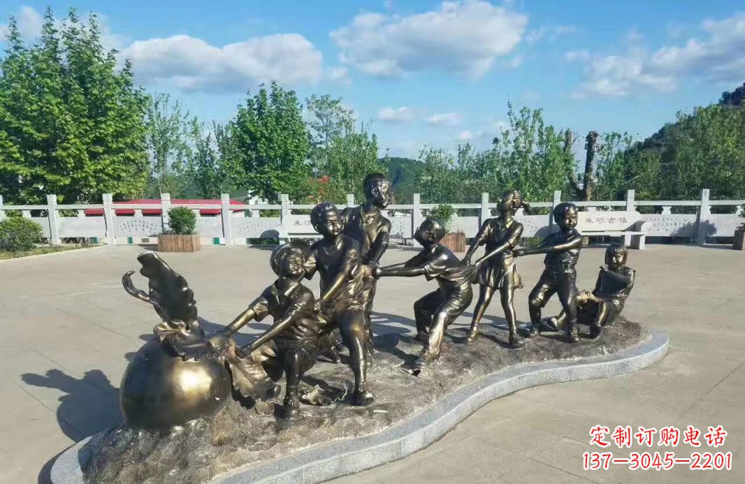 菏泽萝卜精灵铜雕——精致的家居装饰