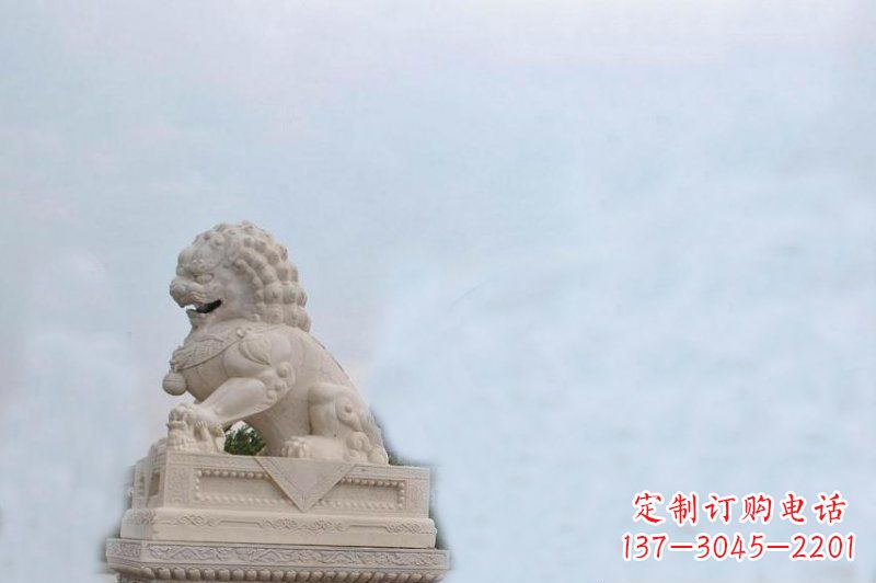 菏泽北京狮石雕大理石狮子雕塑