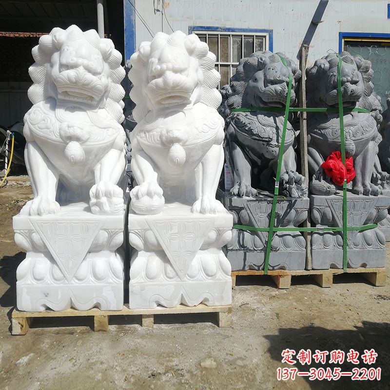 菏泽狮子的力量——北京狮子雕塑