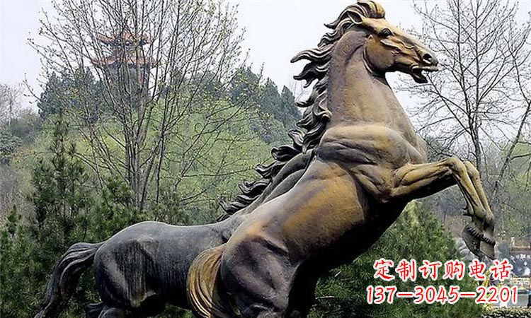 菏泽动物精灵铜雕