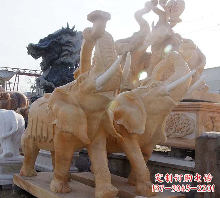 菏泽大象雕刻时光