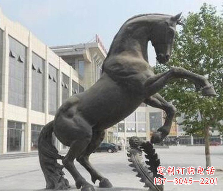 菏泽精美铜马雕塑