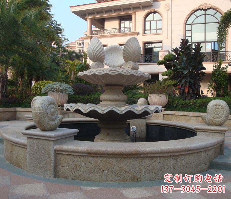 菏泽新款室外喷泉装饰景观石雕
