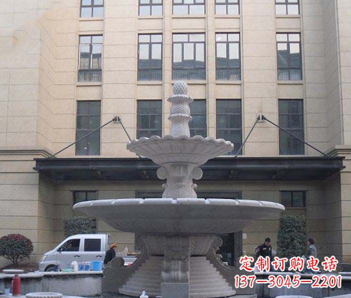 菏泽别墅景观欧式喷泉石雕