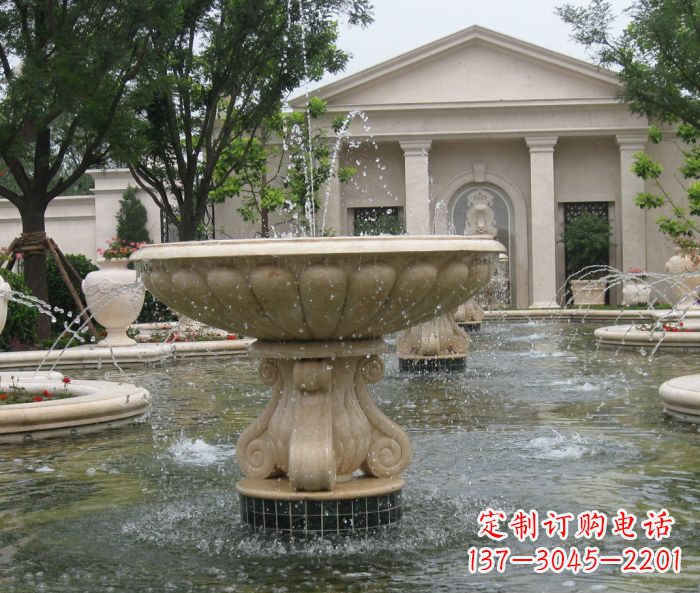 菏泽别墅景观欧式喷泉石雕_2 (3)