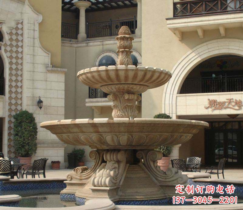 菏泽大型喷泉雕塑精致的园林景观装饰