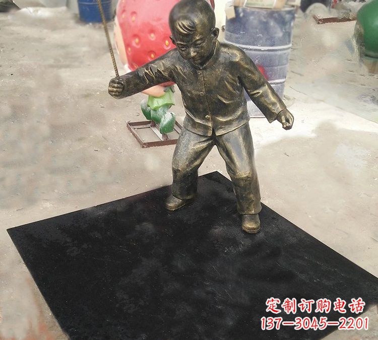 菏泽玻璃钢陀螺雕塑