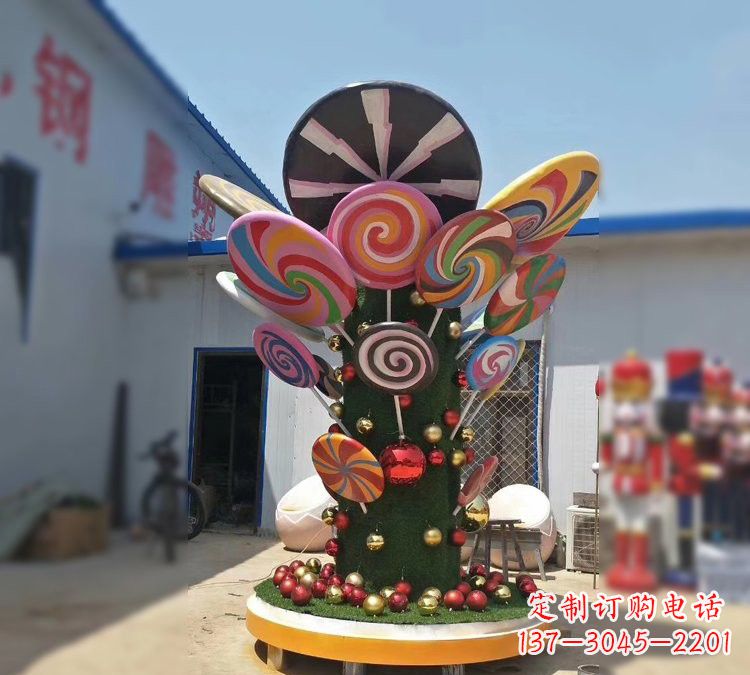 菏泽玻璃钢仿真棒棒糖