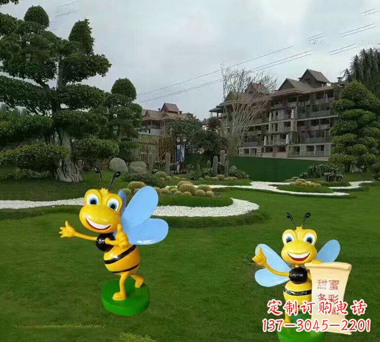 菏泽玻璃钢卡通小蜜蜂
