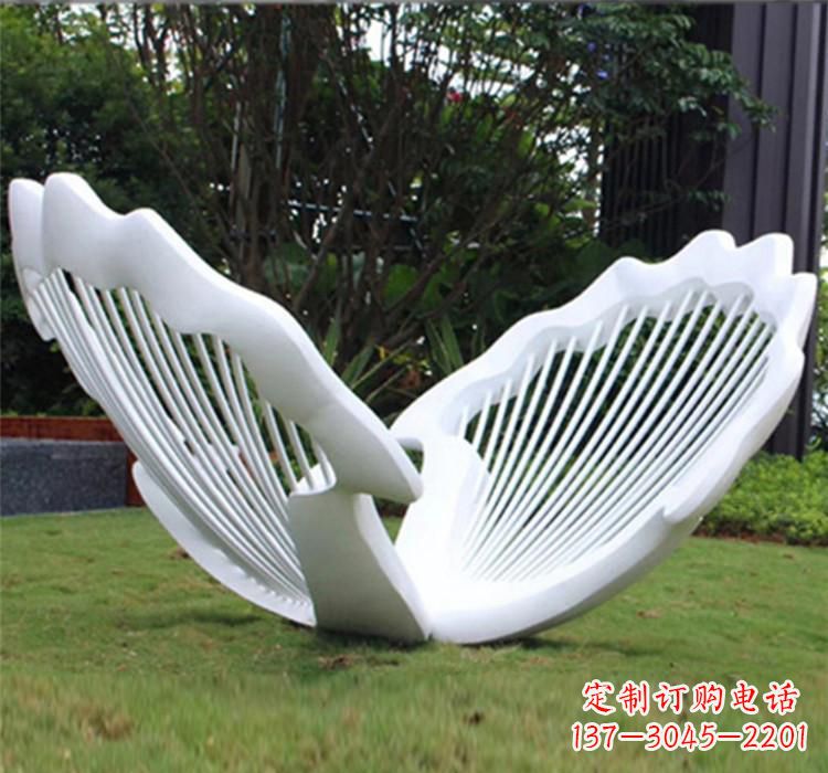 菏泽不锈钢贝壳雕塑