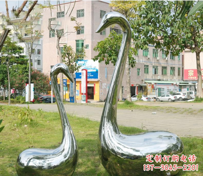 菏泽不锈钢动物雕塑