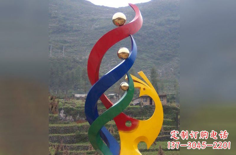 菏泽不锈钢凤凰雕塑象征着精致的美