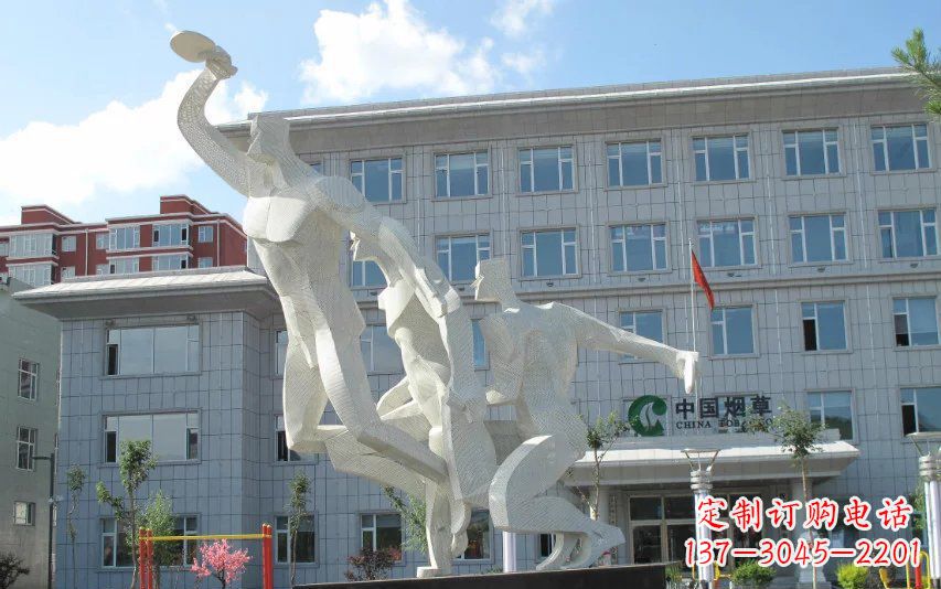 菏泽不锈钢乒乓球雕塑精美绝伦