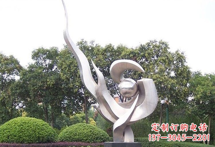 菏泽不锈钢大鸽子雕塑——精美的艺术作品