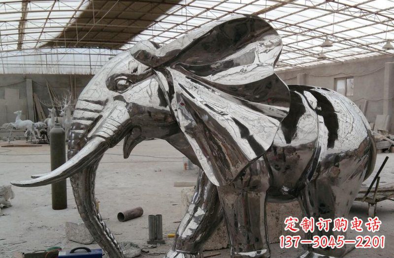 菏泽不锈钢大象传承与美的结合