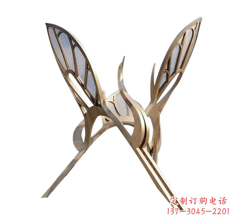 菏泽精美的不锈钢仙鹤雕塑