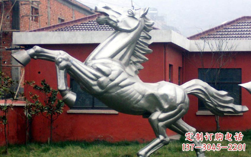 菏泽不锈钢奔马雕塑令人叹为观止的艺术杰作