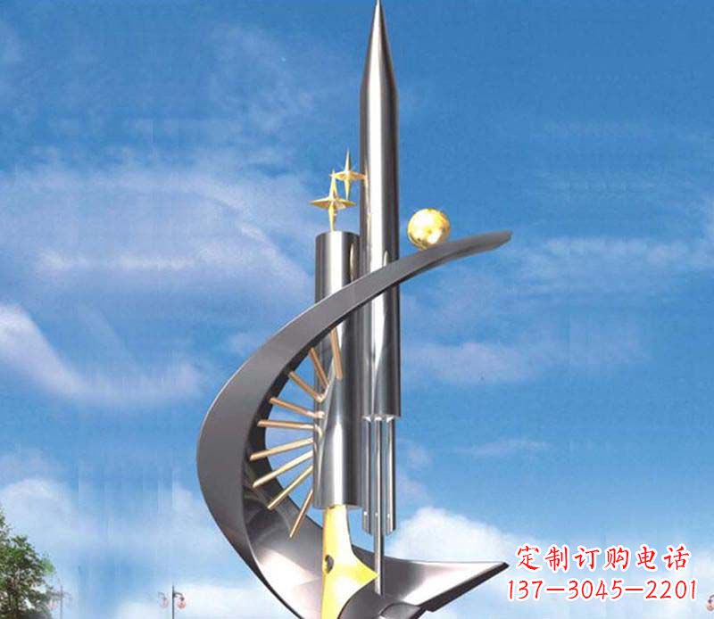 菏泽不锈钢笔雕塑艺术与精美的完美结合