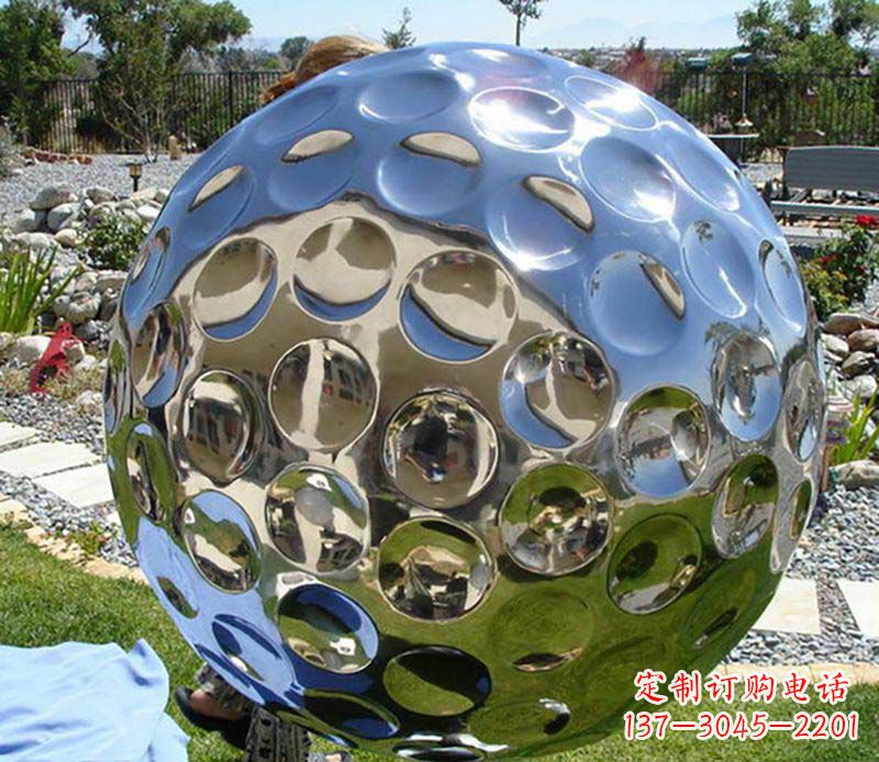 菏泽精致的不锈钢高尔夫雕塑
