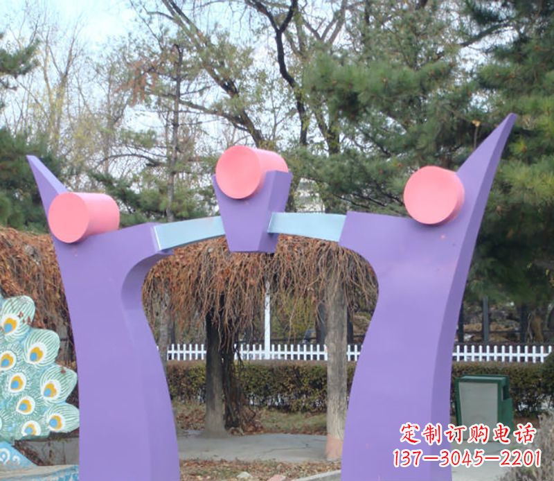 菏泽不锈钢拱门雕塑精美艺术品