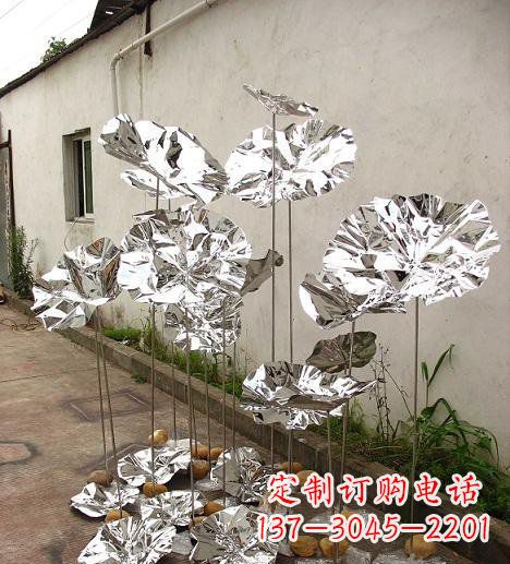 菏泽荷叶雕塑传承百年文化精髓