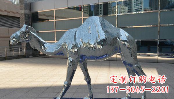 菏泽不锈钢骆驼雕塑一种充满浪漫情怀的艺术品