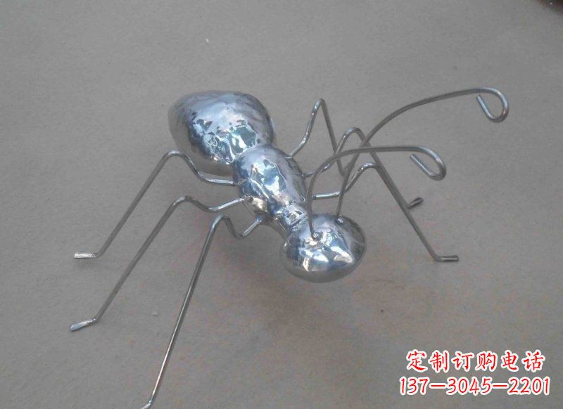 菏泽不锈钢蚂蚁公园动物雕塑一种具有艺术价值的蚂蚁雕塑