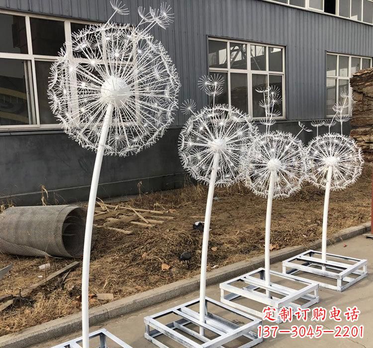 菏泽不锈钢蒲公英——城市雕塑的精美瑰宝