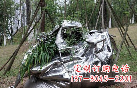 菏泽不锈钢手提包雕塑——精美的艺术形式