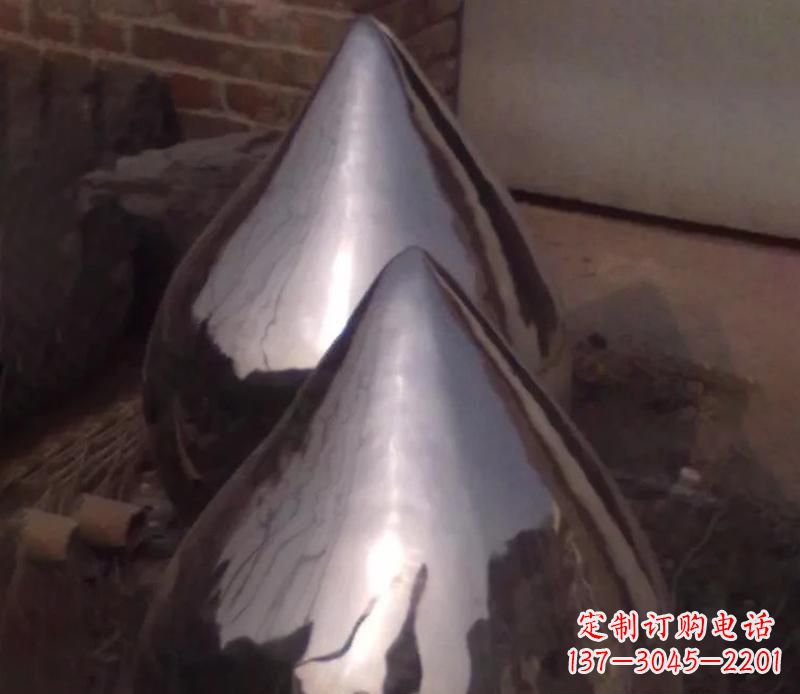 菏泽不锈钢水滴雕塑