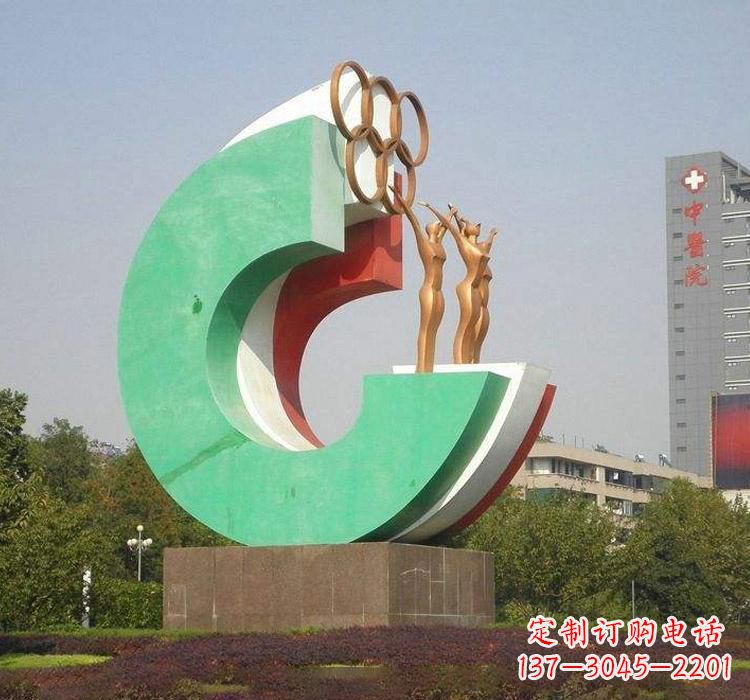 菏泽勇于拼搏的运动员雕塑