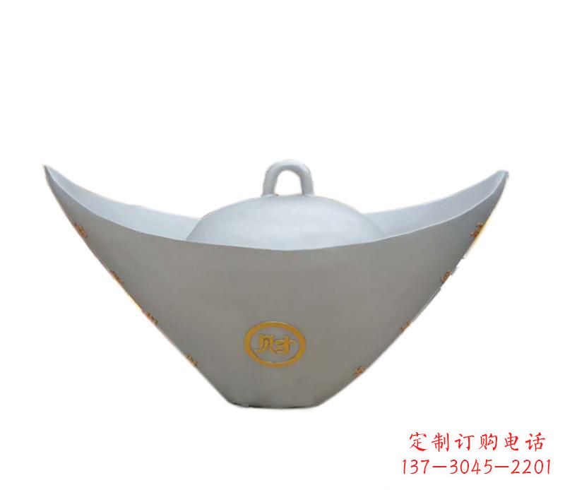 菏泽非凡的不锈钢元宝雕塑