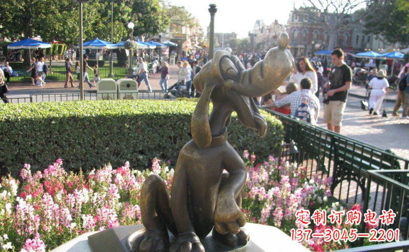 菏泽动物铜雕精美而细致