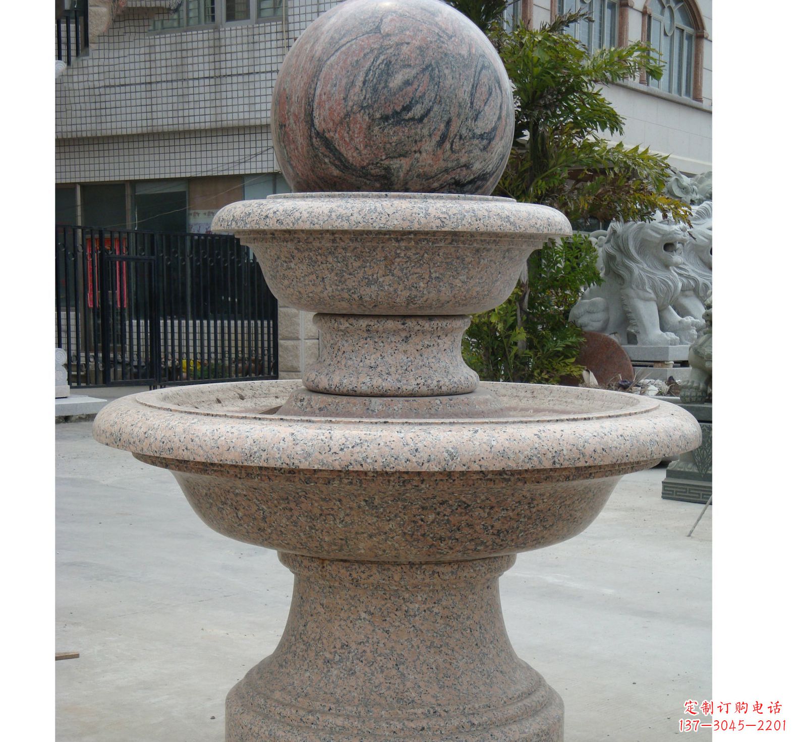 菏泽财源滚滚之风水球雕塑