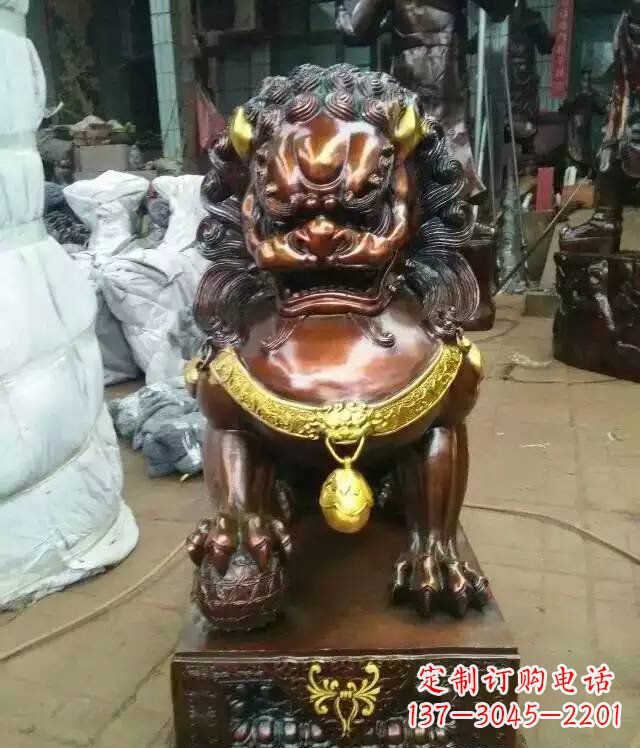 菏泽狮子铜雕——一件传承着历史沉淀的艺术品