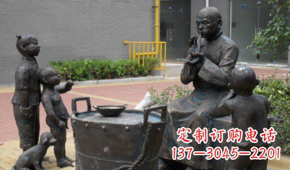 菏泽糖人雕塑温暖的童年回忆