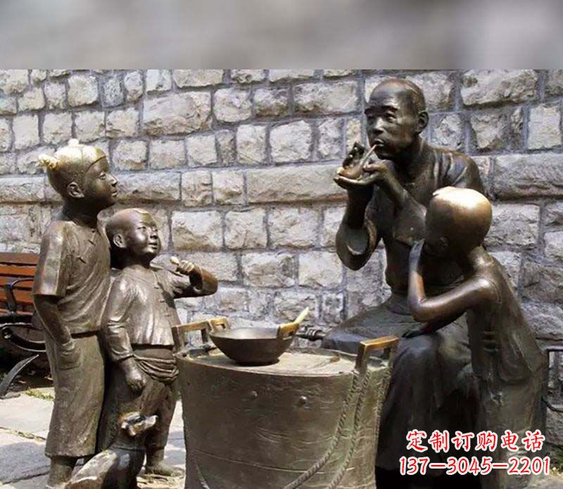 菏泽糖人雕塑传承中国传统技艺