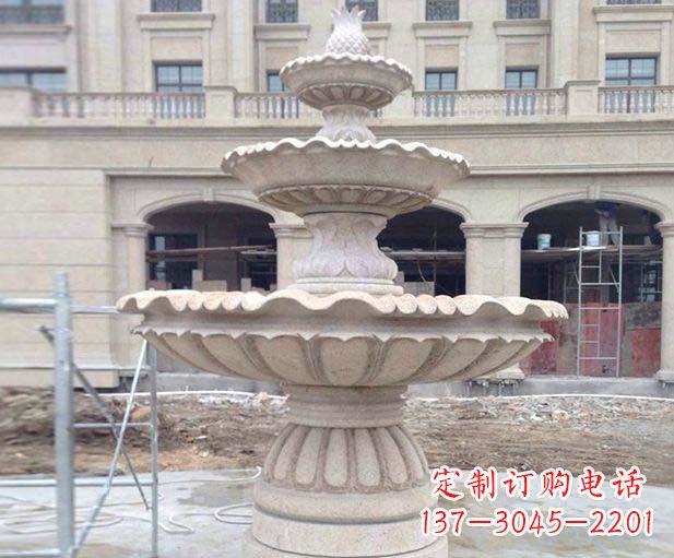 菏泽大理石喷泉雕塑