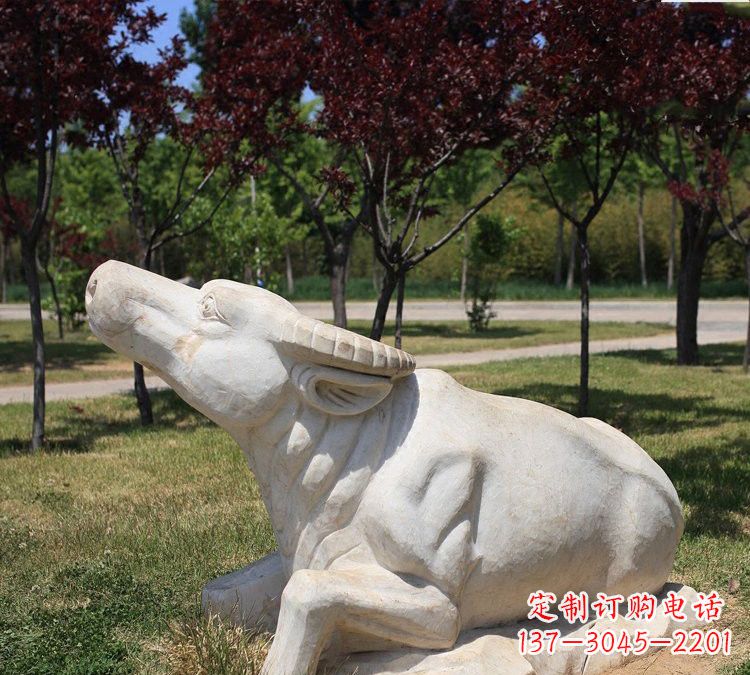菏泽大理石动物雕塑传承文化的艺术精品