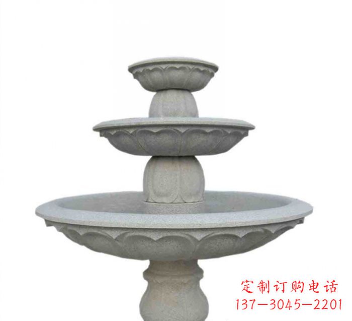 菏泽大理石多层喷泉石雕——精美而充满灵性的艺术杰作