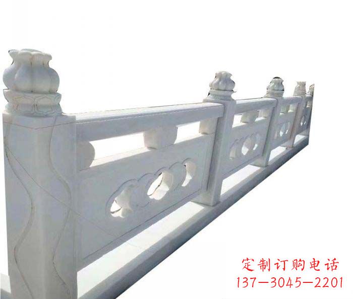 菏泽精美大理石栏板雕塑