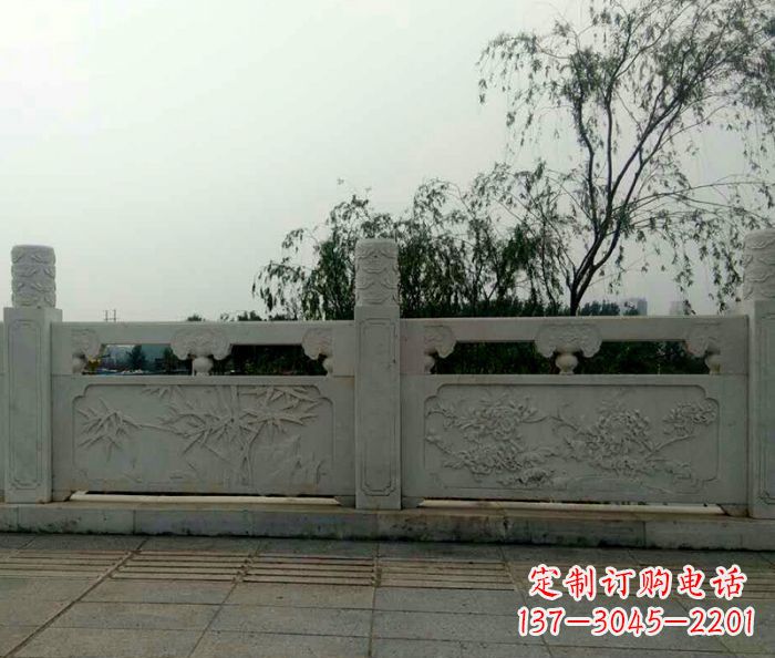 菏泽精美大理石栏板石雕