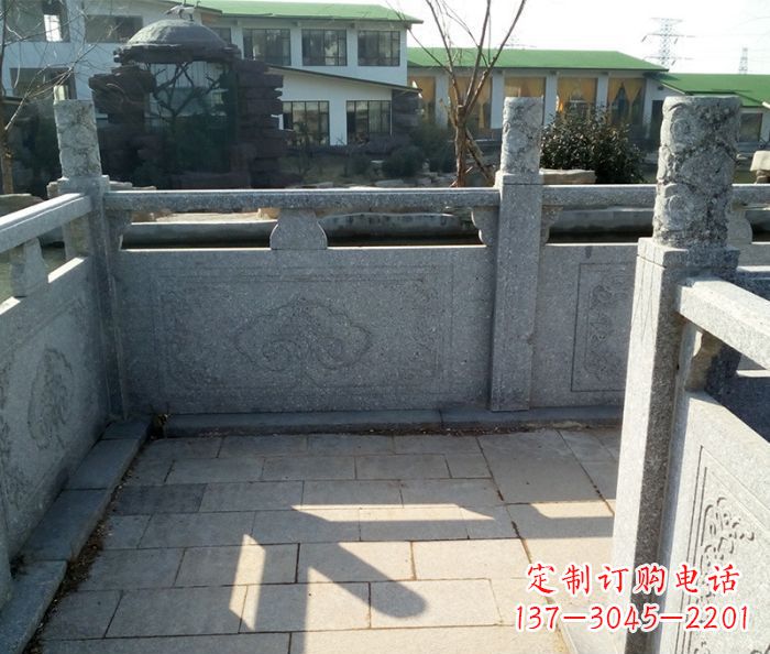 菏泽精美大理石栏板雕塑