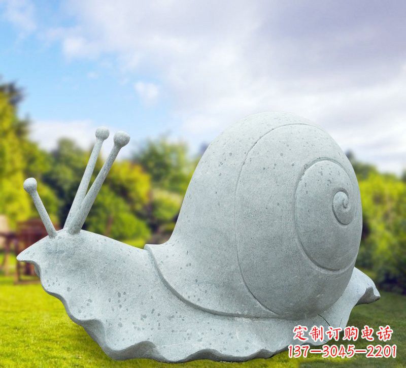 菏泽大理石蜗牛雕塑