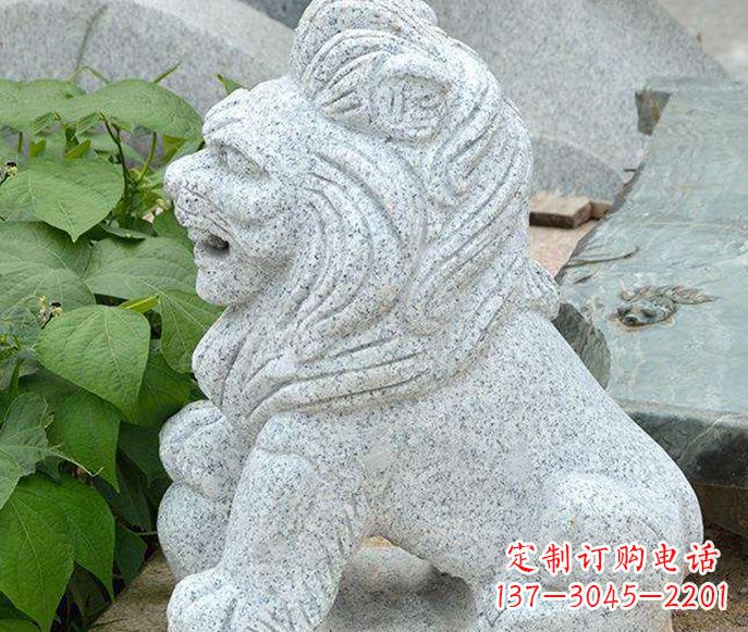 菏泽大理石狮子雕塑