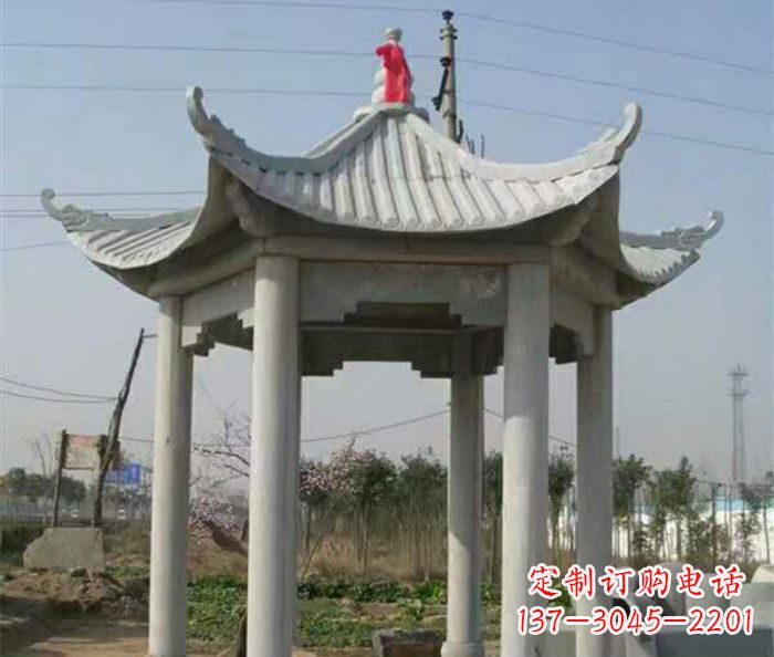 菏泽典雅的仿古凉亭石雕