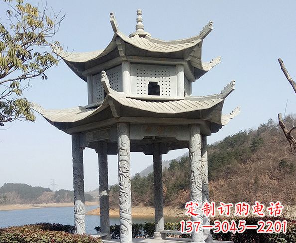菏泽古典凉亭石雕