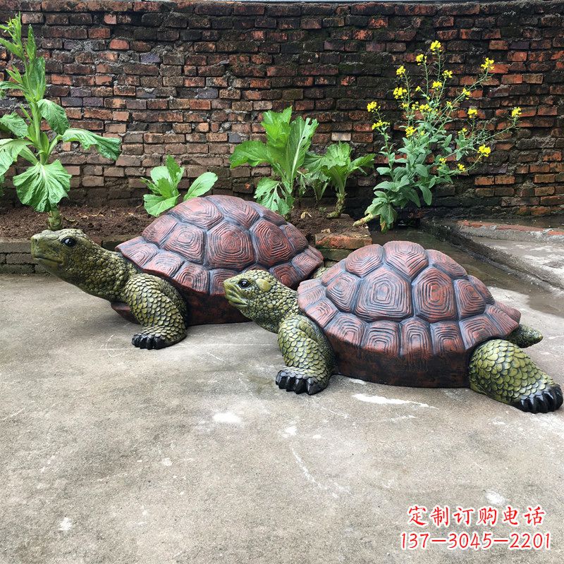 菏泽精致细腻的乌龟雕塑